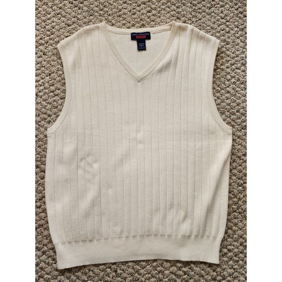 Mark Aexander Sport 100% Cotton Men's Large Sweater Vest - Picture 3 of 5